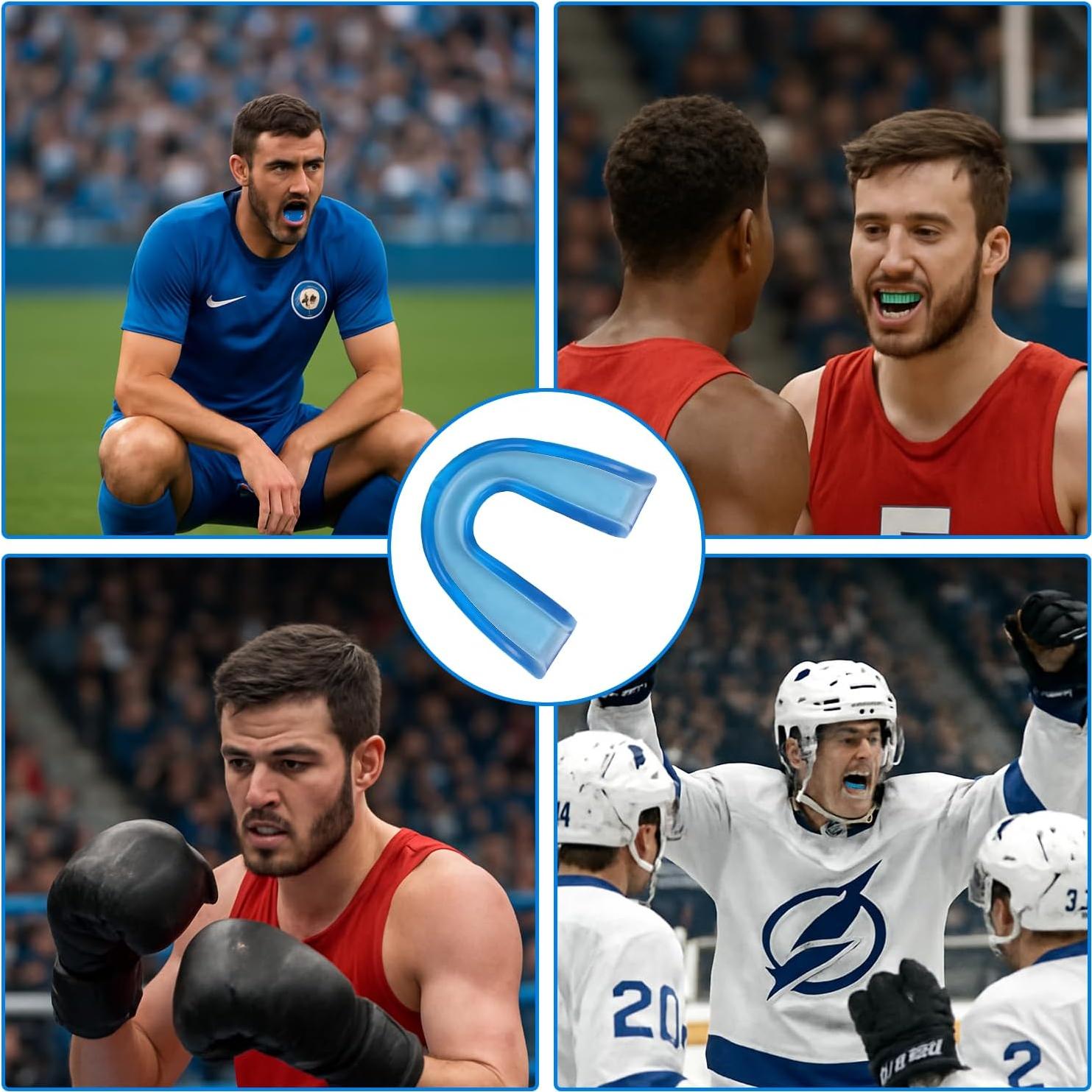 Protectores Bucales Deportivos Creztail 8PCS Multicolores