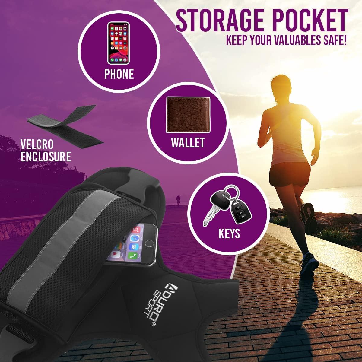 Chaleco con peso ajustable Aduro Sport 1.81-4.53kg para entrenamiento