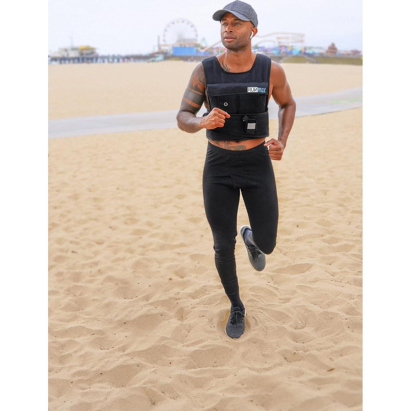 Chaleco con peso RUNmax 5.4kg para entrenamiento