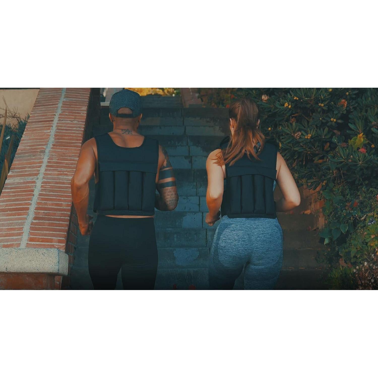 Chaleco con peso RUNmax 5.4kg para entrenamiento