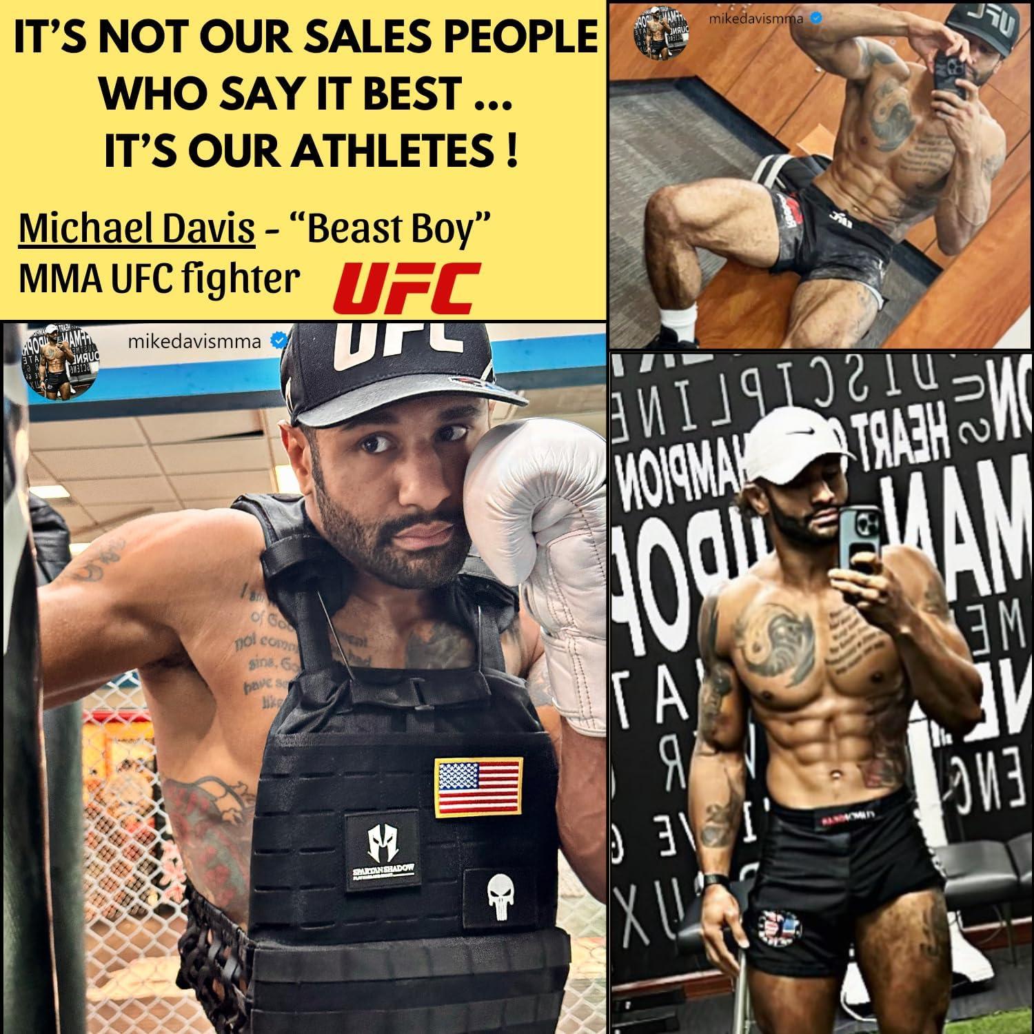 Chaleco con Peso Ajustable SPARTAN SHADOW 9.07 kg Negro