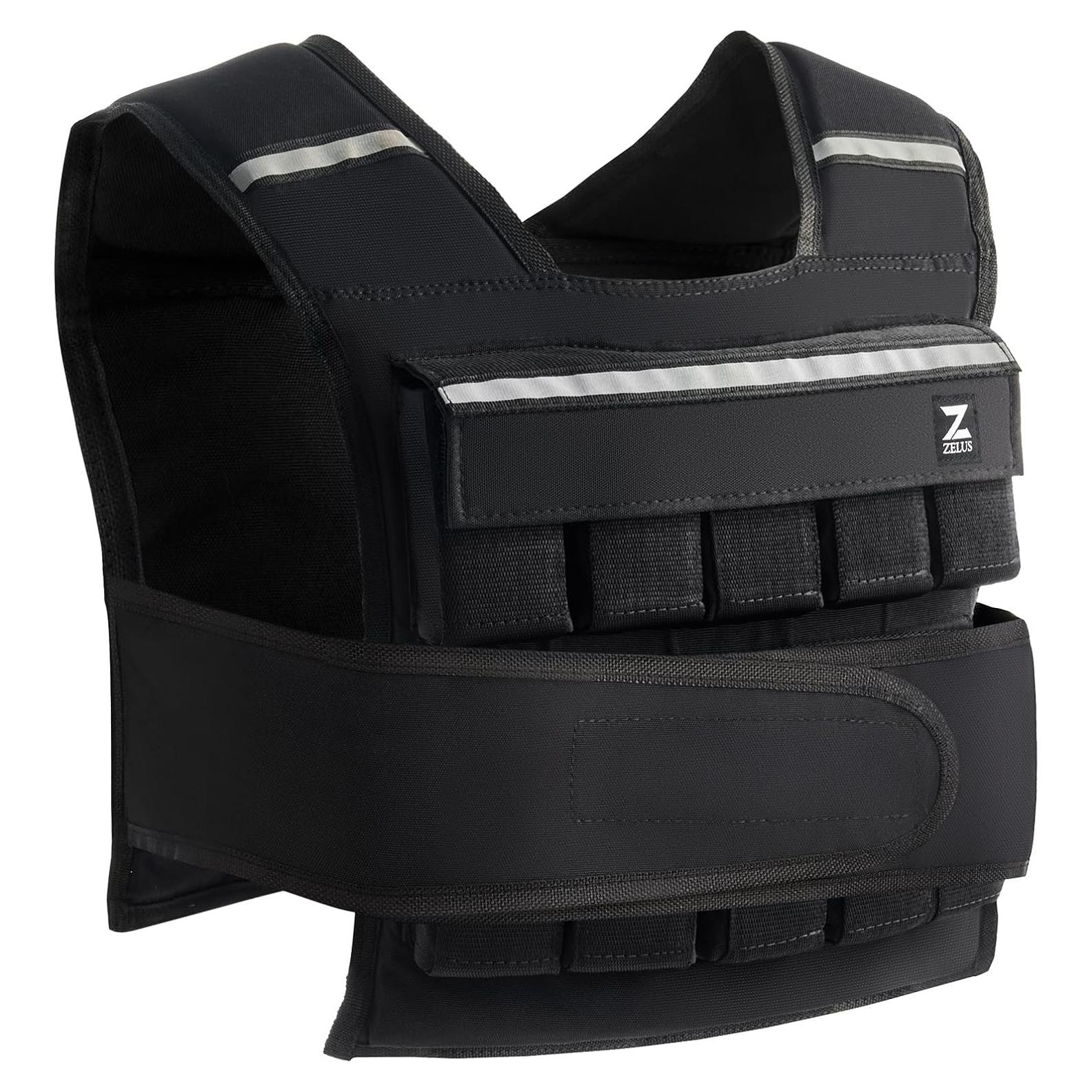 Chaleco con Pesas Ajustable ZELUS 20.4kg para Ejercicio