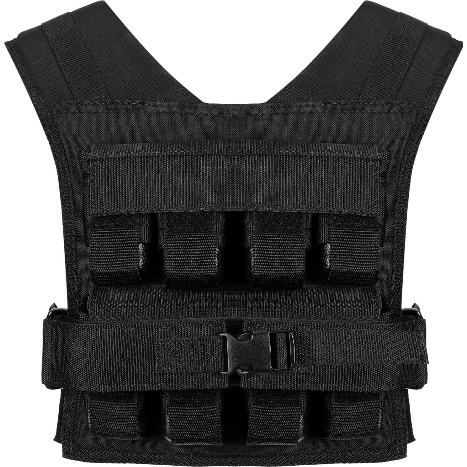 Chaleco con peso ajustable Halfchet 15.88 kg para entrenamiento