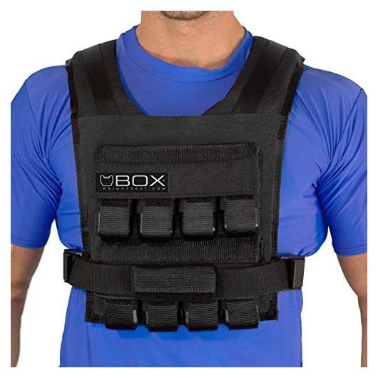 Chaleco con Peso Ajustable BOX 18.14 kg - Entrenamiento Fitness