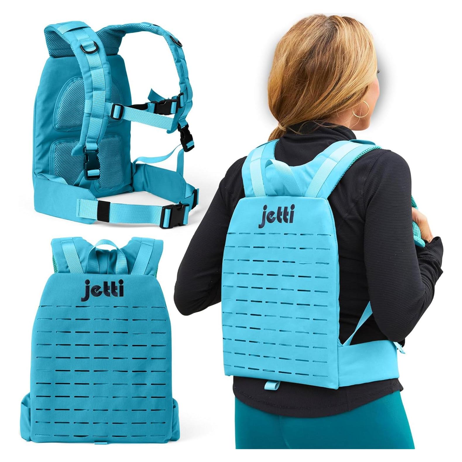 Chaleco con peso ajustable Jetti 3.18 kg para entrenamiento