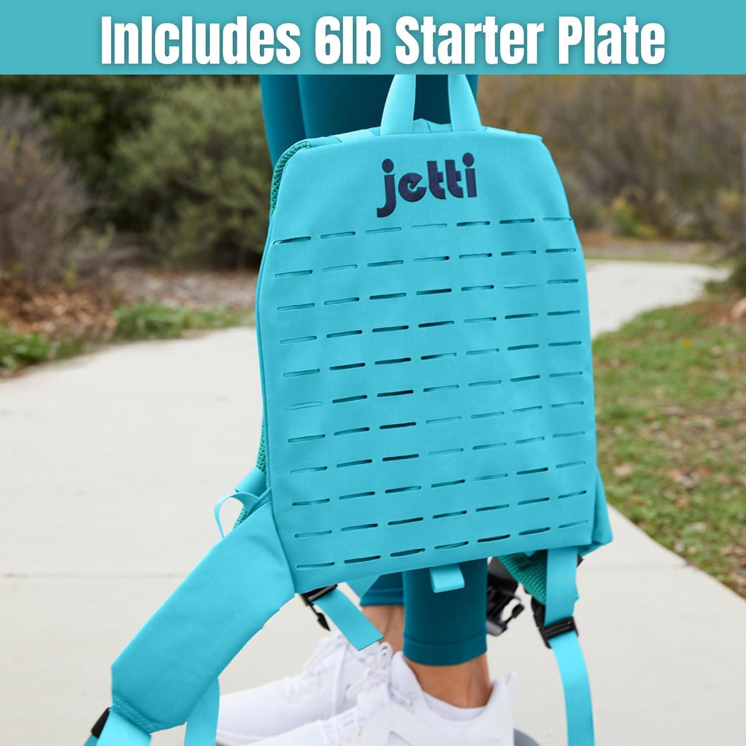 Chaleco con peso ajustable Jetti 3.18 kg para entrenamiento