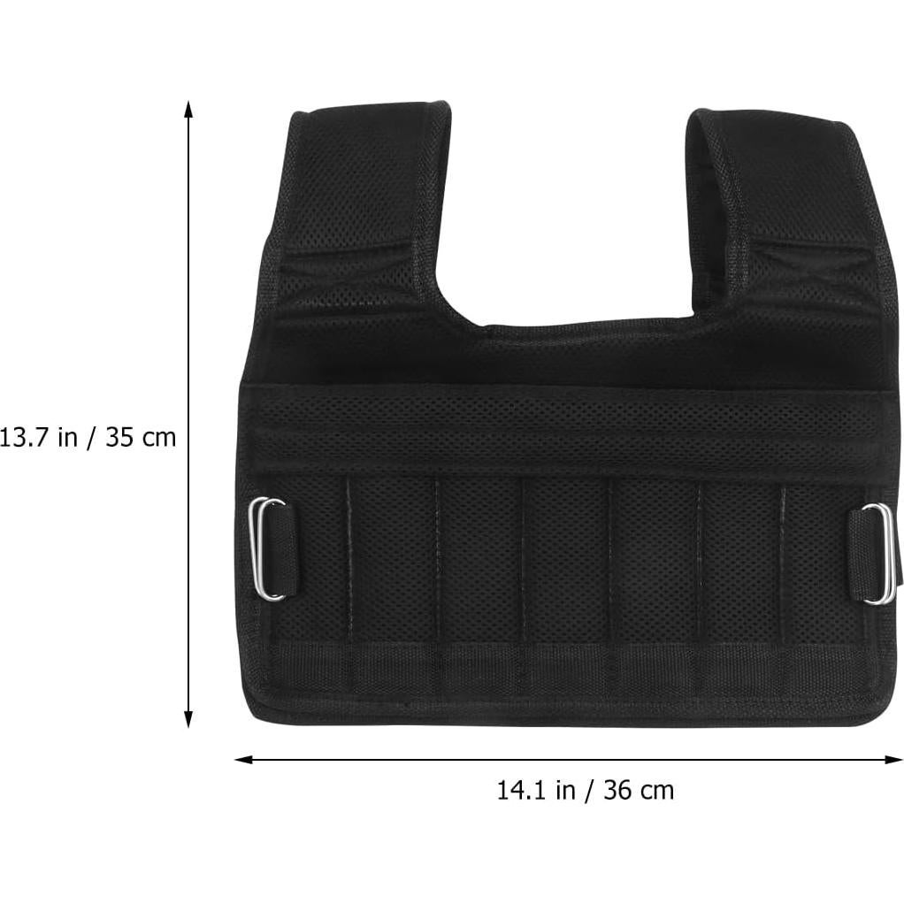 Chaleco con peso BESPORTBLE para entrenamiento y correr