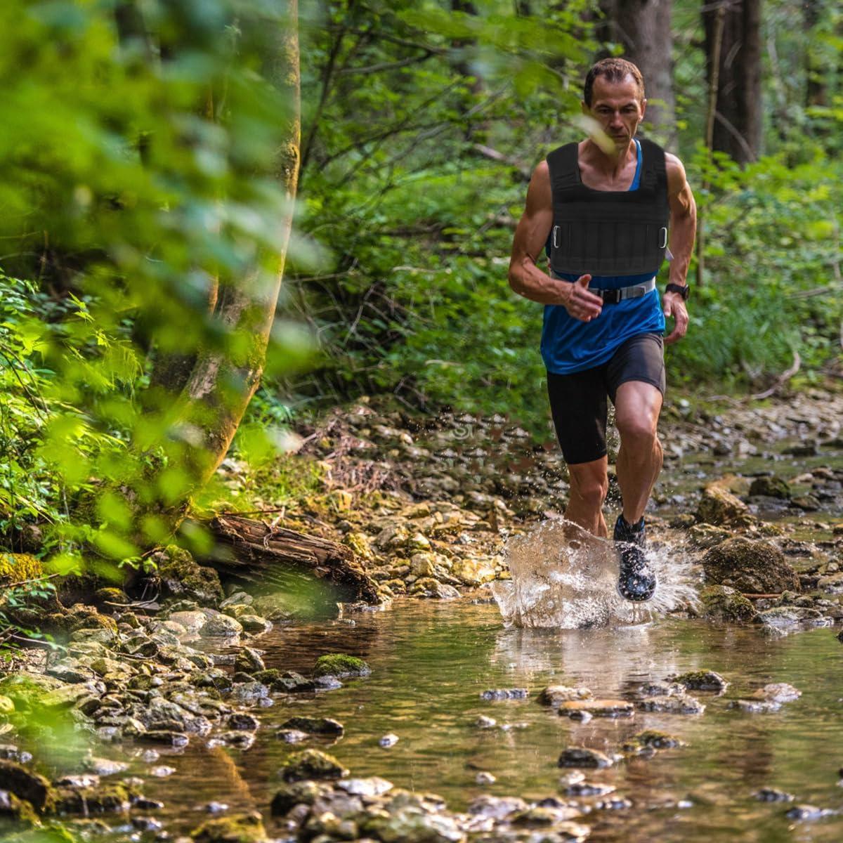 Chaleco con peso BESPORTBLE para entrenamiento y correr