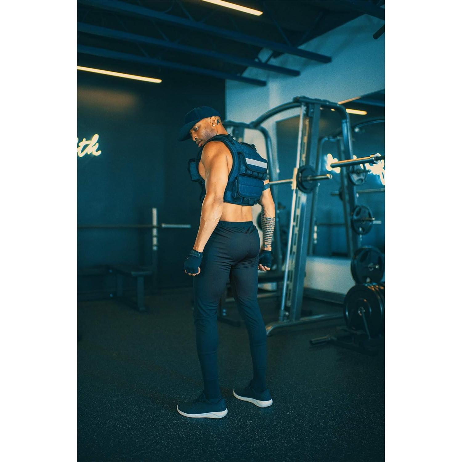 Chaleco con Peso miR Air Flow 9kg a 27kg Ajustable Lavable