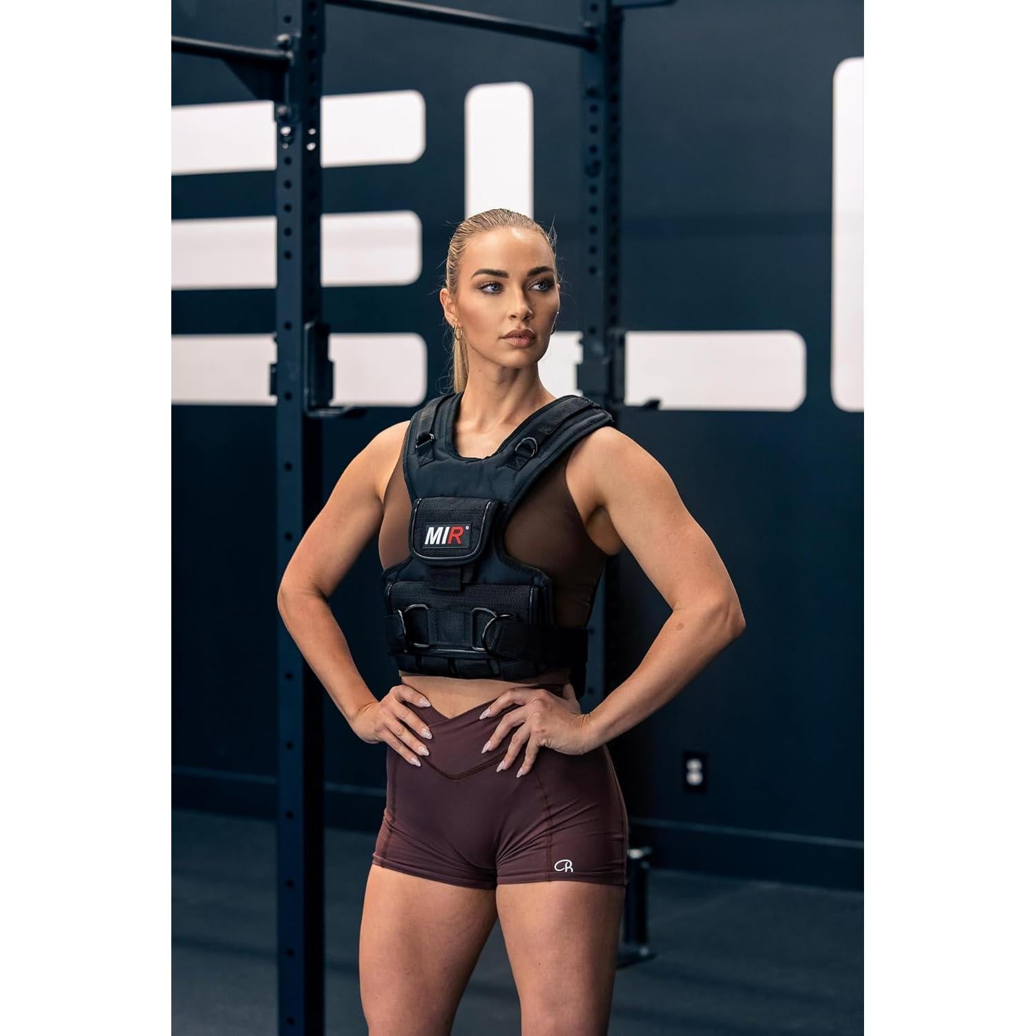 Chaleco con peso ajustable miR 13.6 kg para mujeres