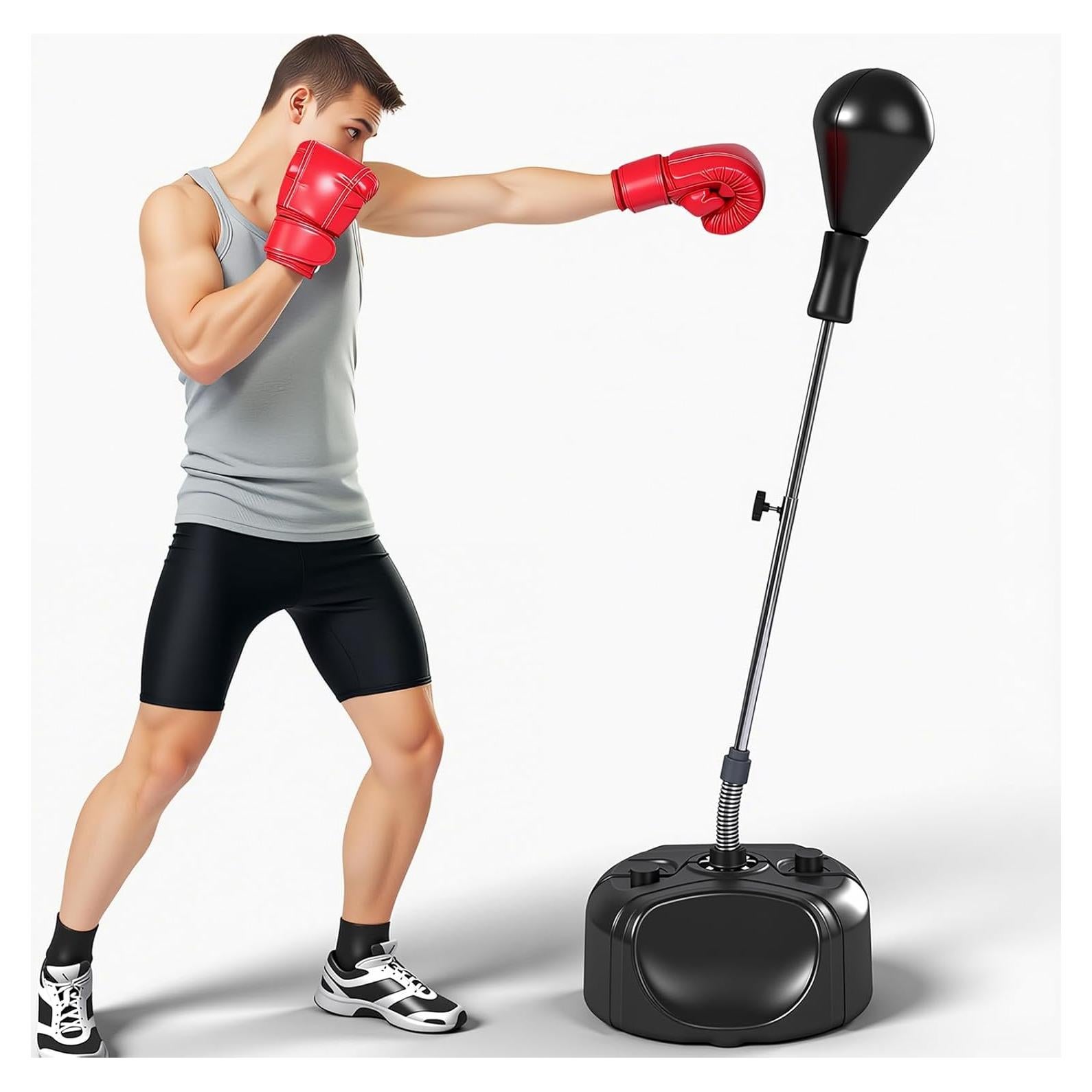 Saco de Boxeo Sfeoot S-pro2 con Soporte Ajustable 63 cm