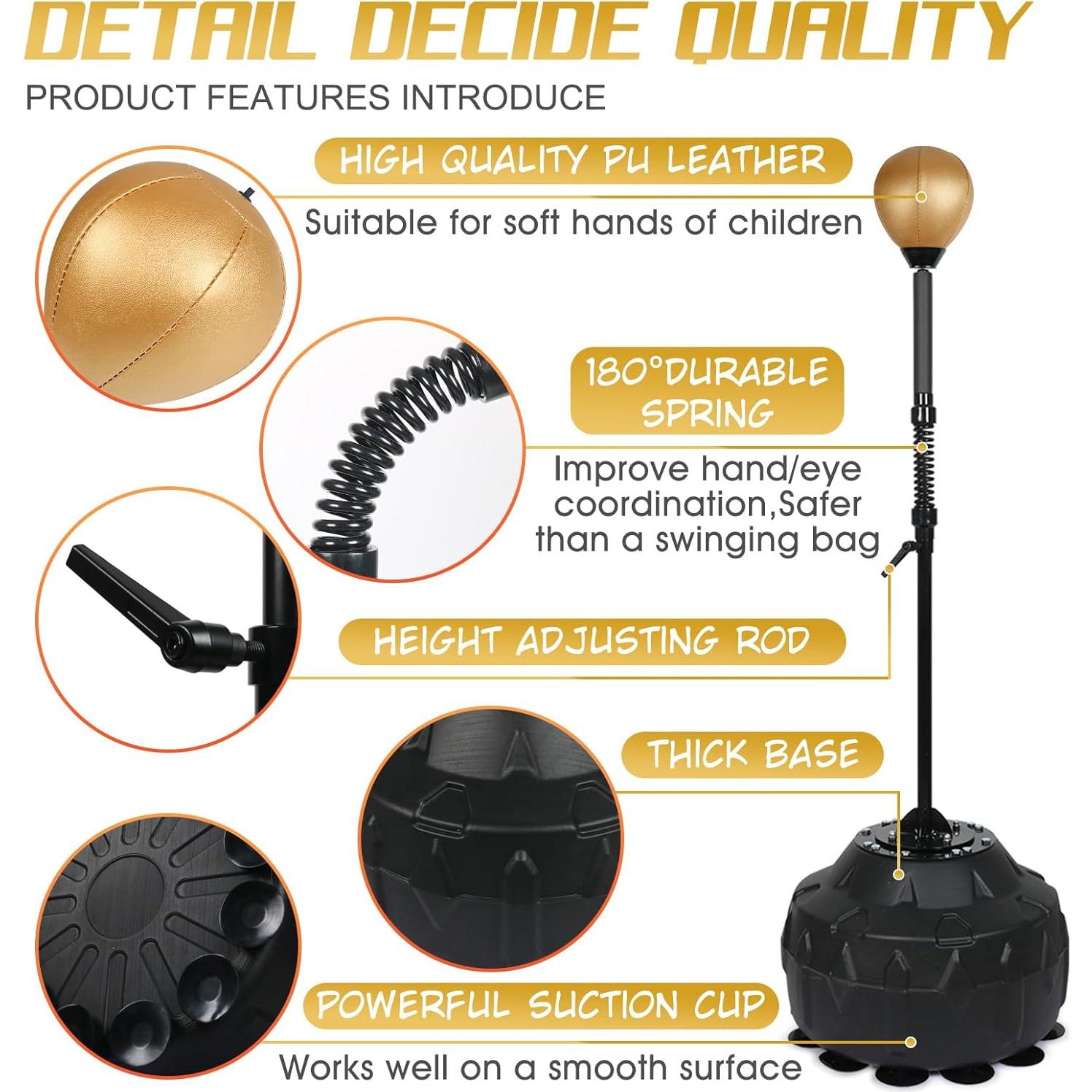 Bolsa de Boxeo Reflex INNOLIFE TM-0061-D1 Ajustable 192.6 cm