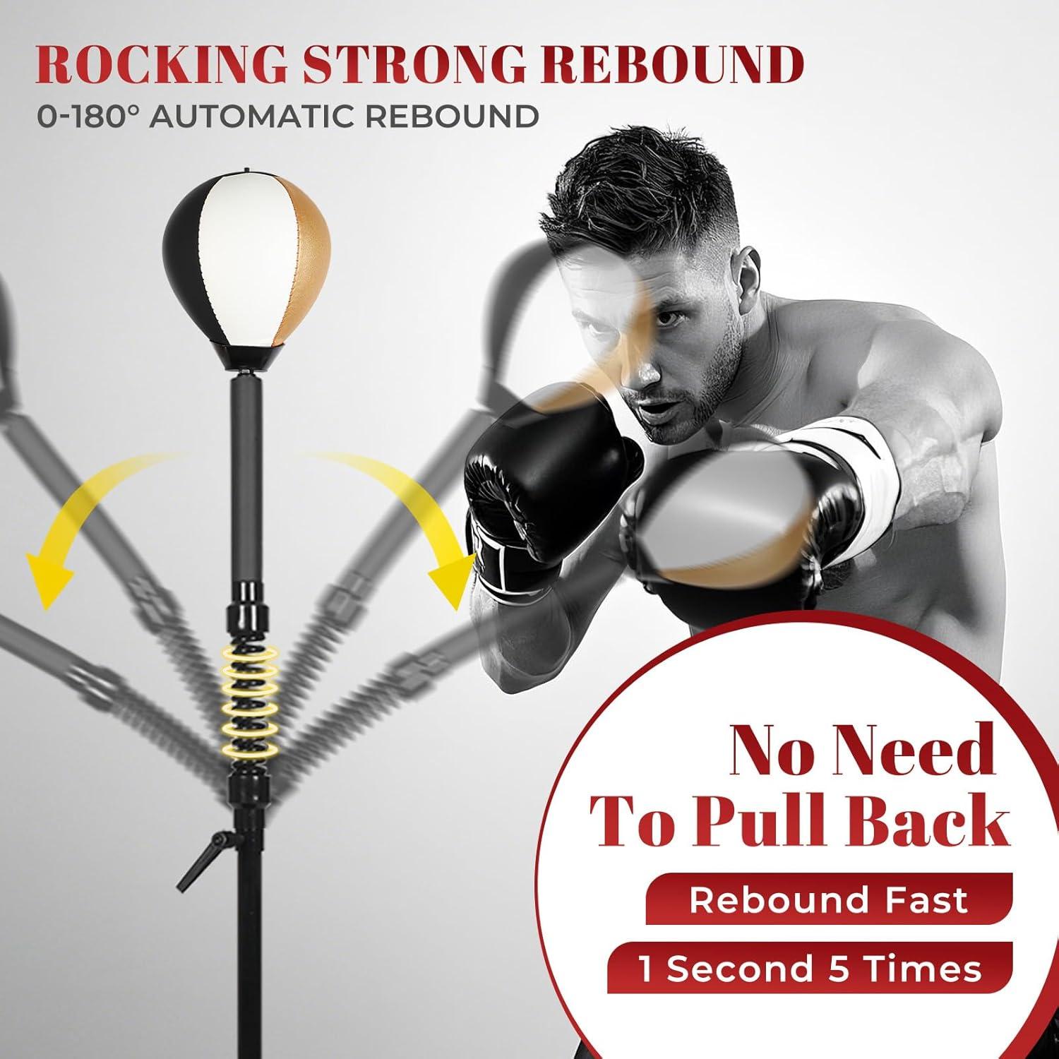 Barra de Boxeo Reflex INNOLIFE TM-0072 Ajustable 145-193 cm