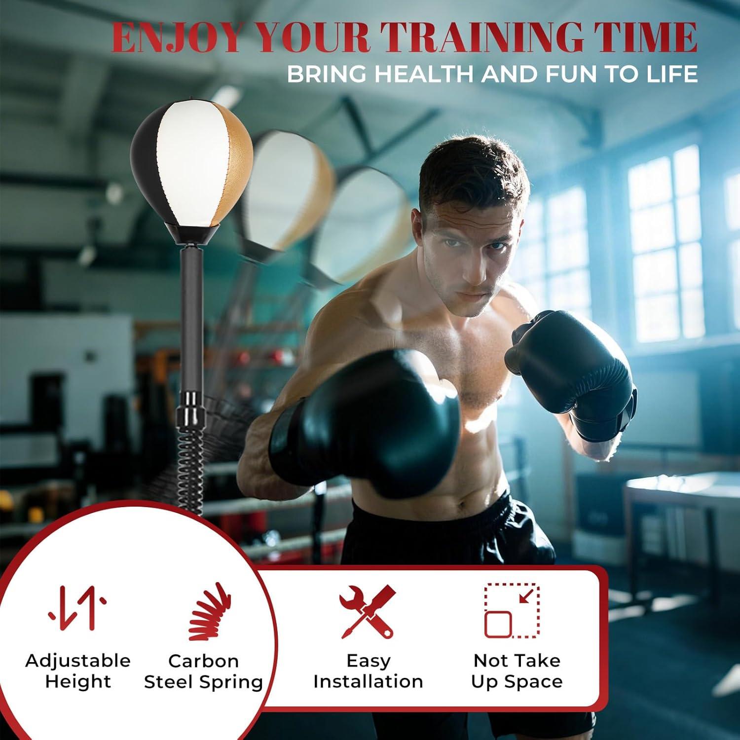 Barra de Boxeo Reflex INNOLIFE TM-0072 Ajustable 145-193 cm