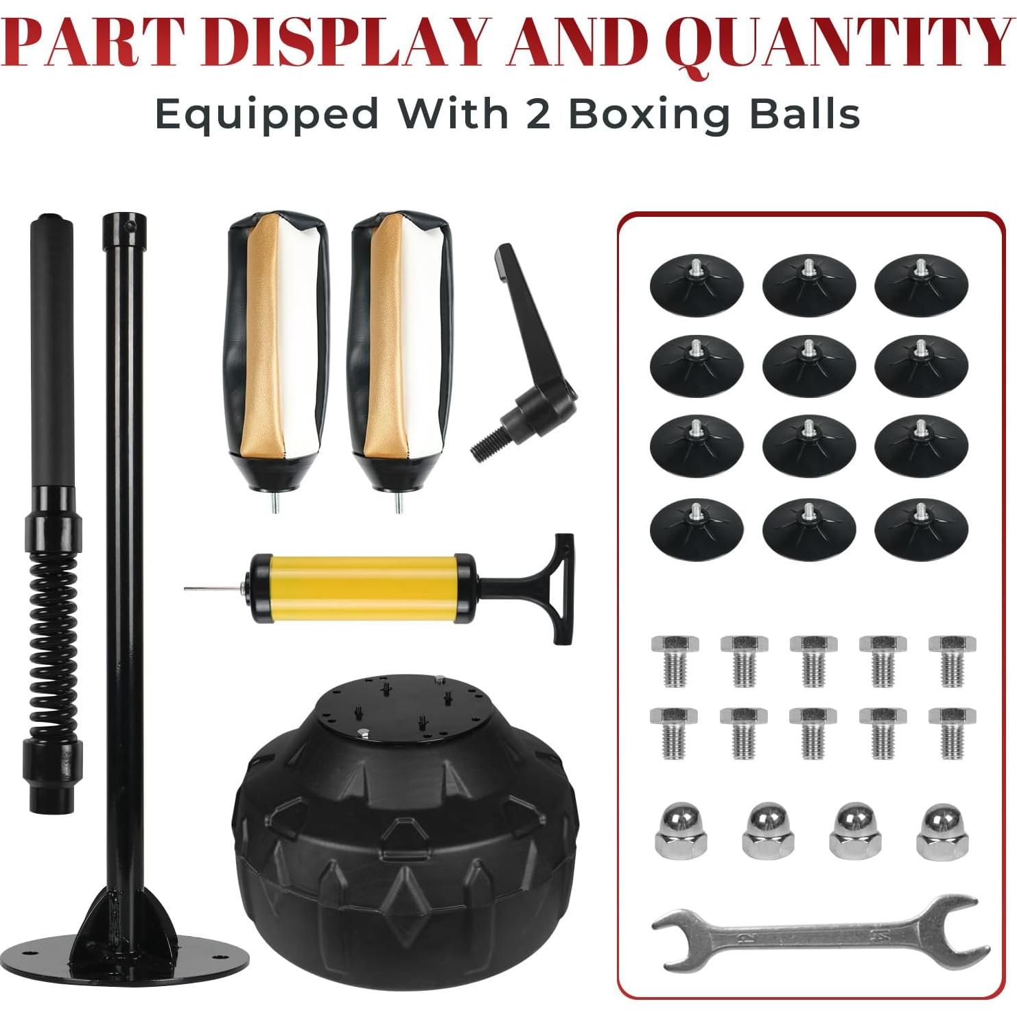 Barra de Boxeo Reflex INNOLIFE TM-0072 Ajustable 145-193 cm