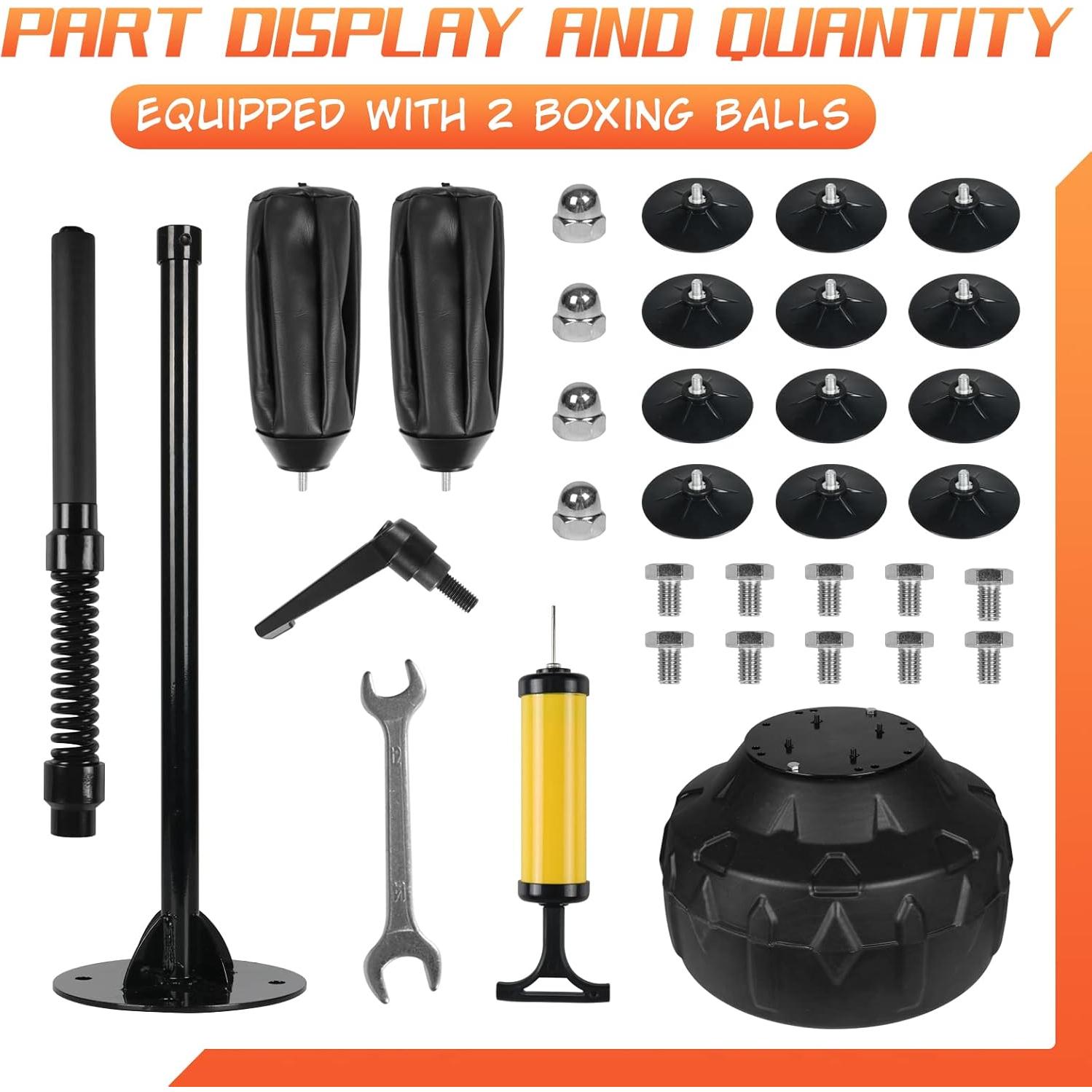 Bolsa de Boxeo de Pie Ajustable INNOLIFE con Base Gruesa