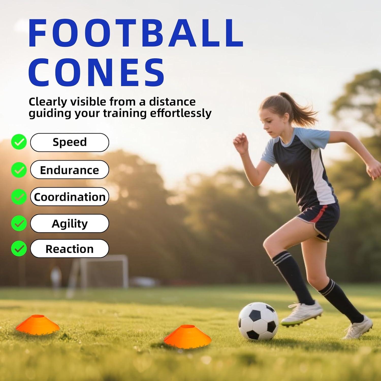 Equipo de Entrenamiento de Velocidad Sunbaba - Escalera 6.1m, 4 Vallas, 12 Conos