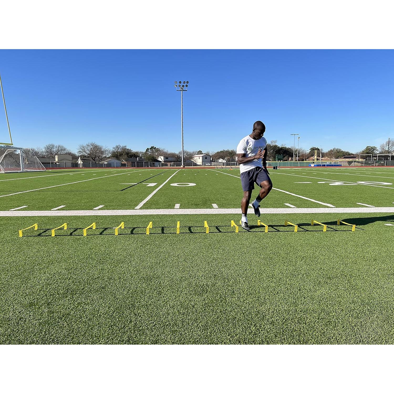 Escalera de Agilidad 3PLEOZ 12 Peldaños 4m Ajustable