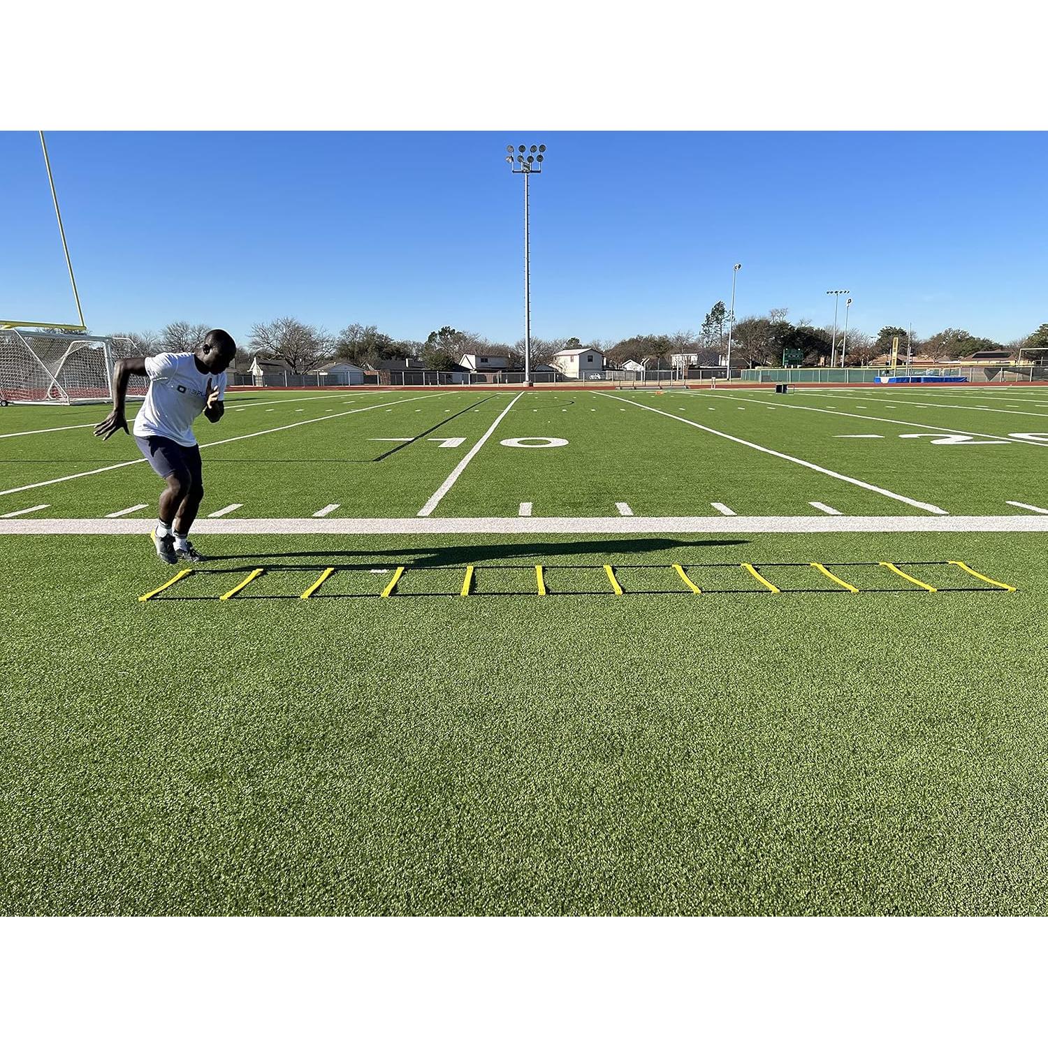 Escalera de Agilidad 3PLEOZ 12 Peldaños 4m Ajustable