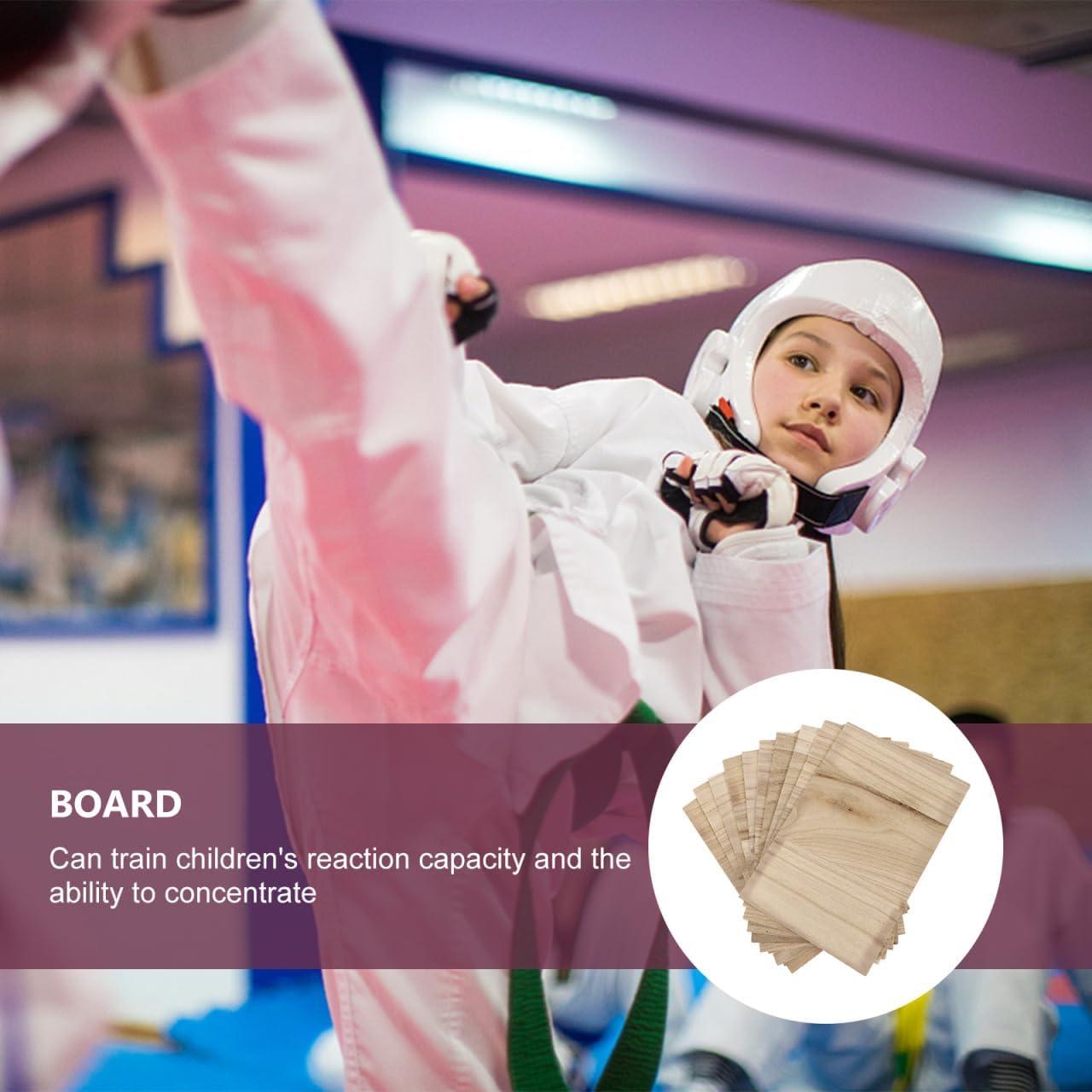 10 Tableros de Rompimiento de Taekwondo Toddmomy 30x20cm