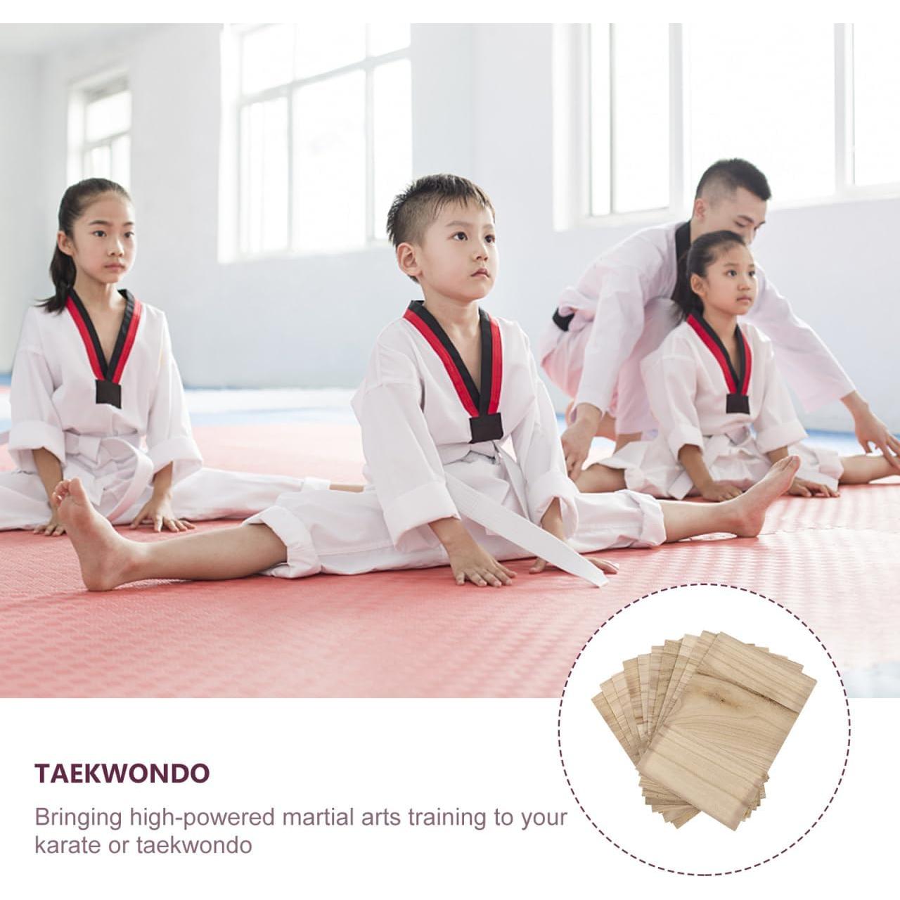 10 Tableros de Rompimiento de Taekwondo Toddmomy 30x20cm
