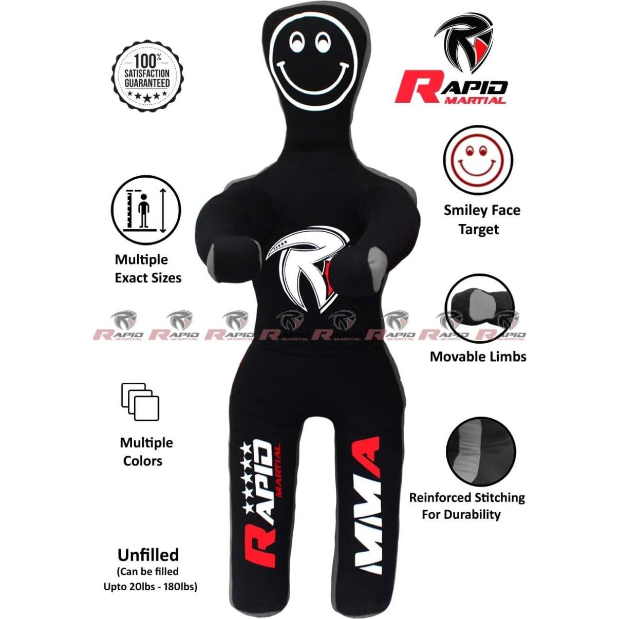 Muñeco de Práctica de Defensa Personal Rapid Mart 1.22 m