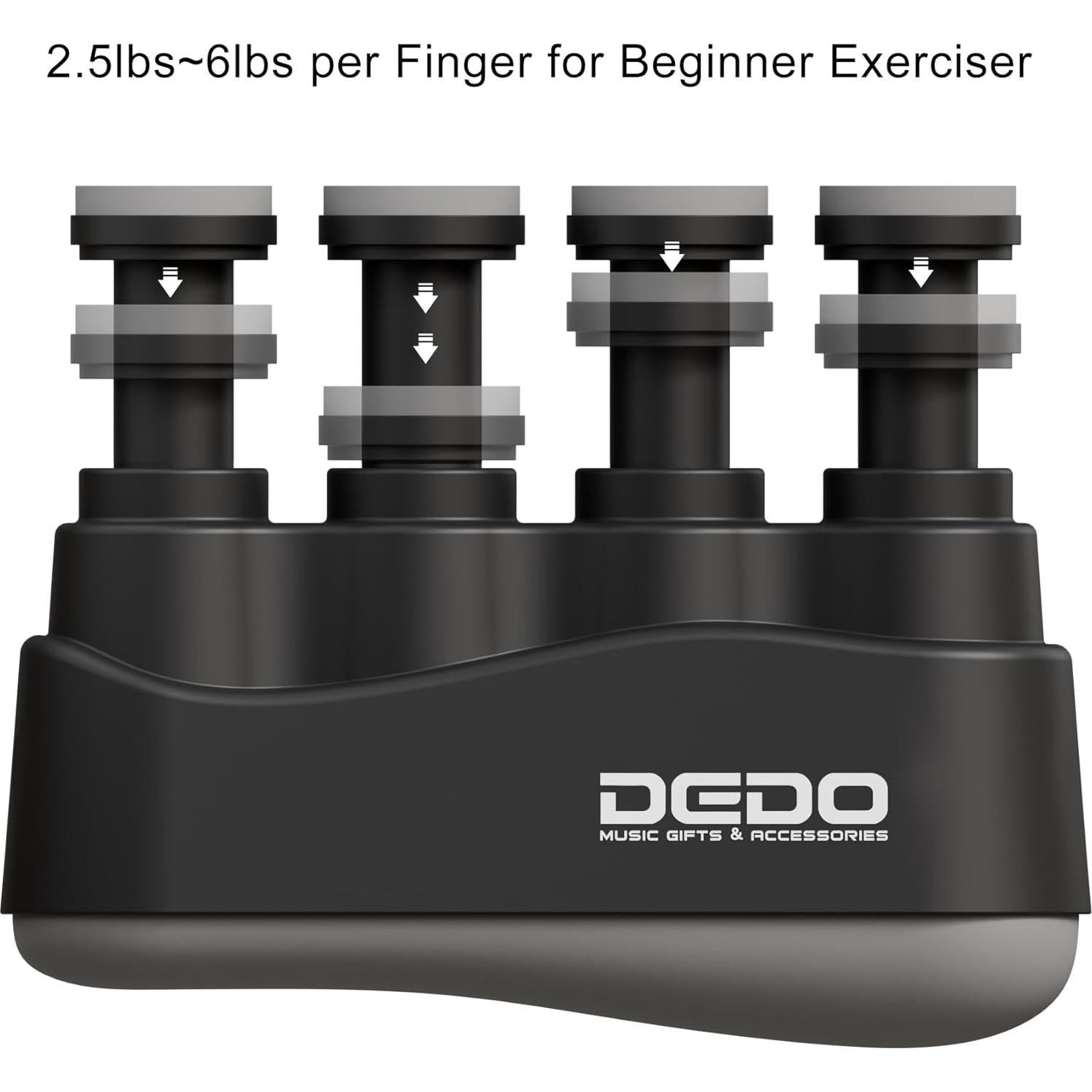 Entrenador de Fuerza de Agarre DIDA, Fortalecedor de Dedos Ergonómico