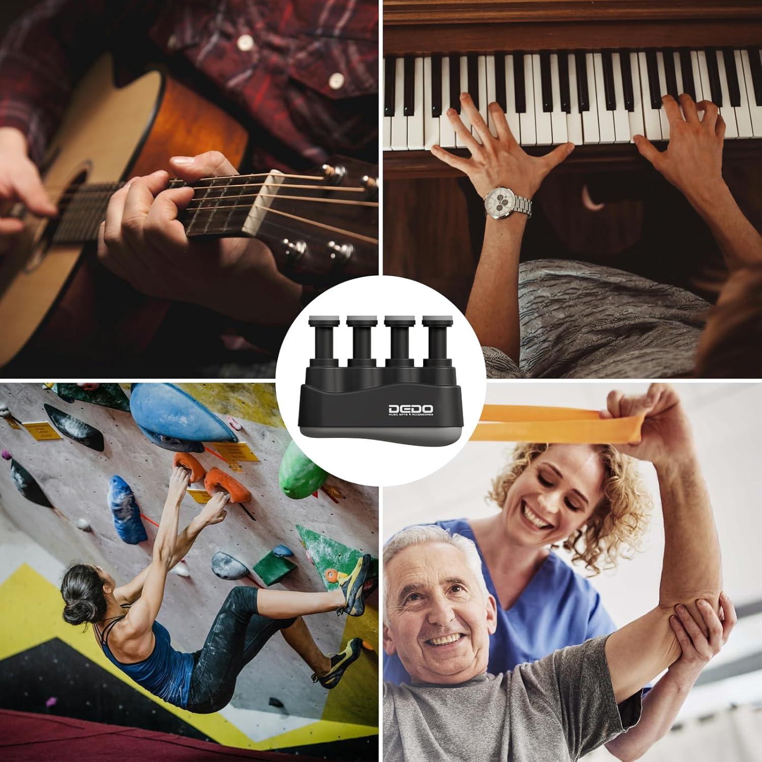 Entrenador de Fuerza de Agarre DIDA, Fortalecedor de Dedos Ergonómico