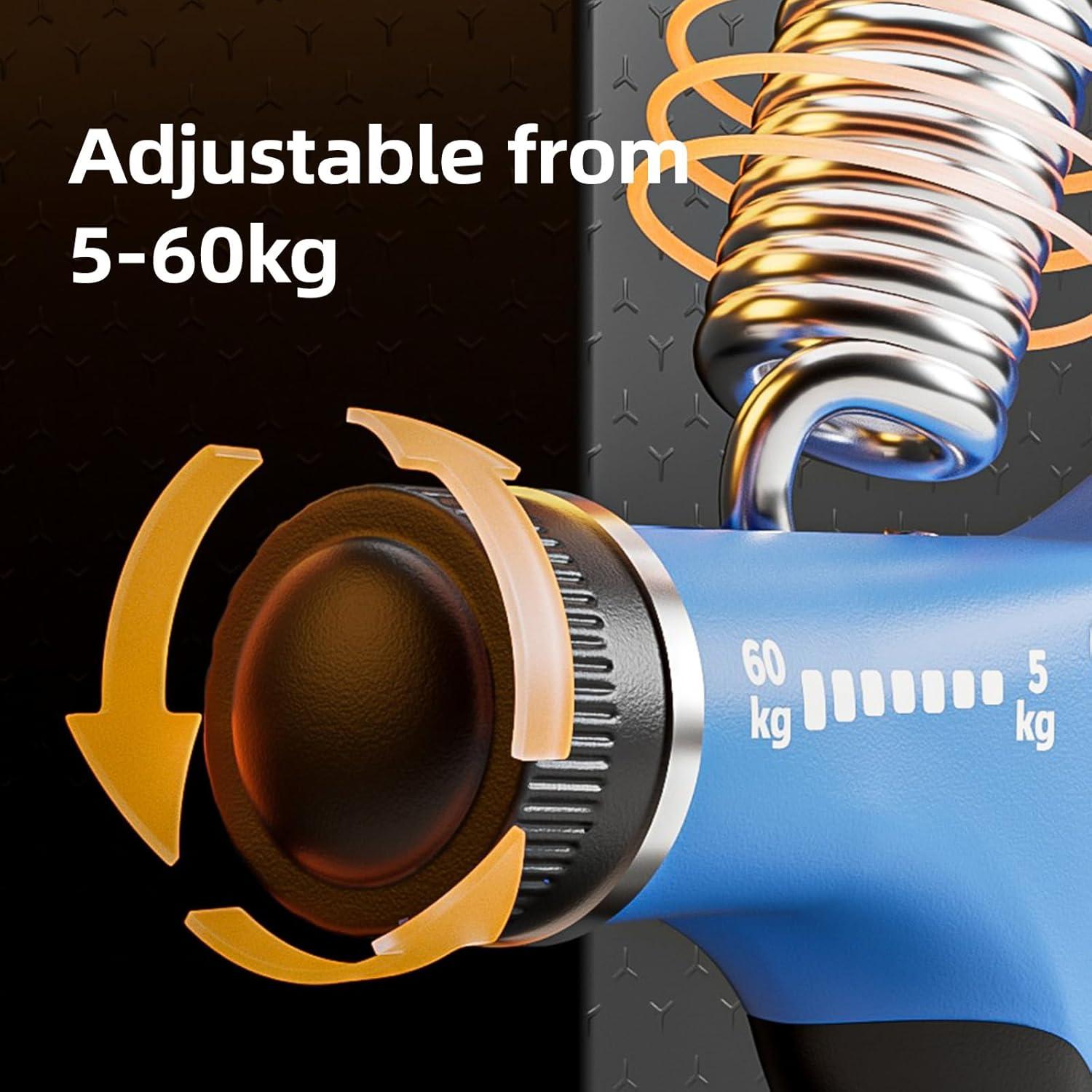 Entrenador de Fuerza de Agarre CHANGFENG 5-60kg Ajustable