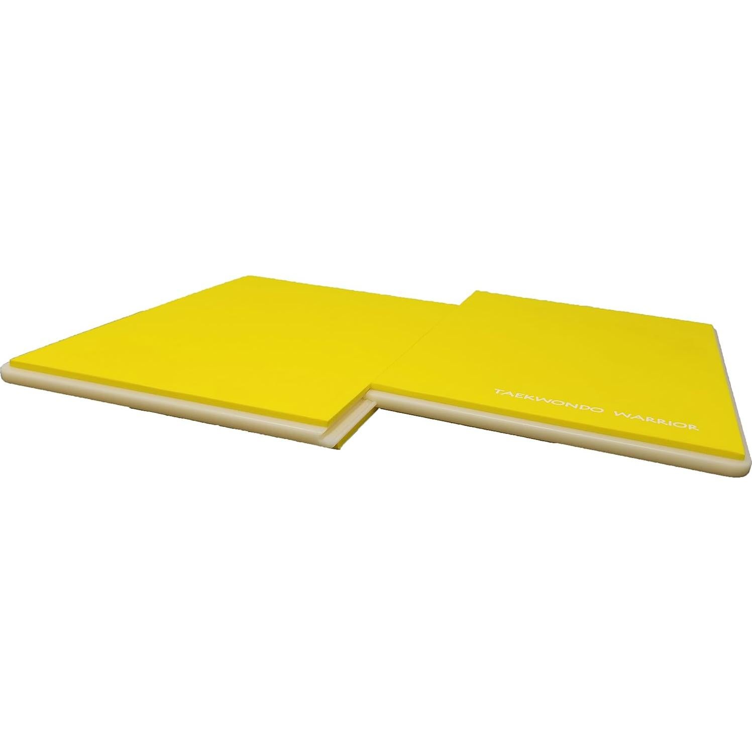 Tablero Requebrajable Amarillo Guerrero de Taekwondo 23x30cm