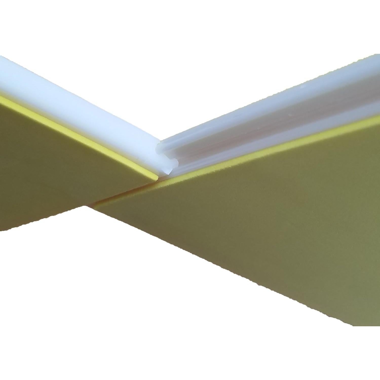 Tablero Requebrajable Amarillo Guerrero de Taekwondo 23x30cm