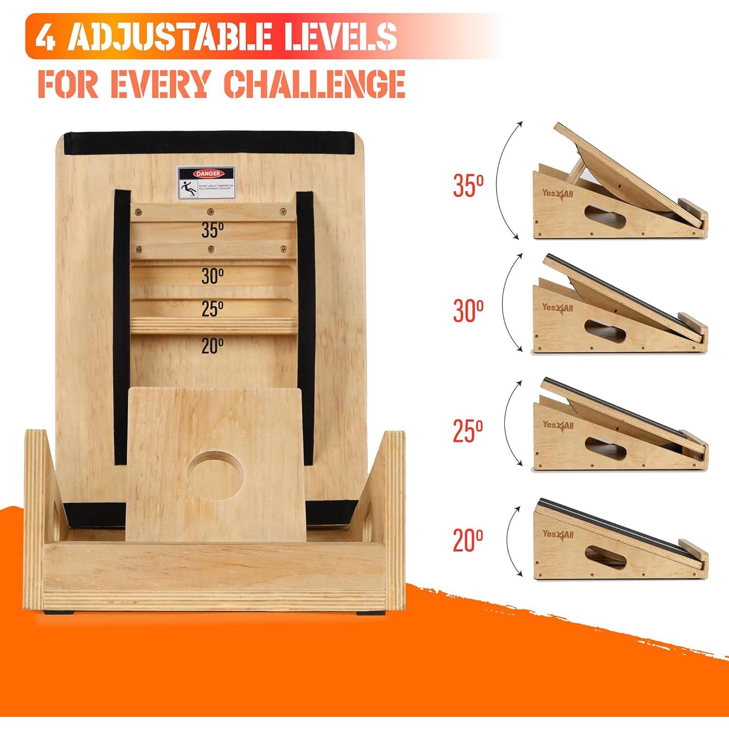 Tabla de Inclinación Profesional Yes4All para Estiramiento