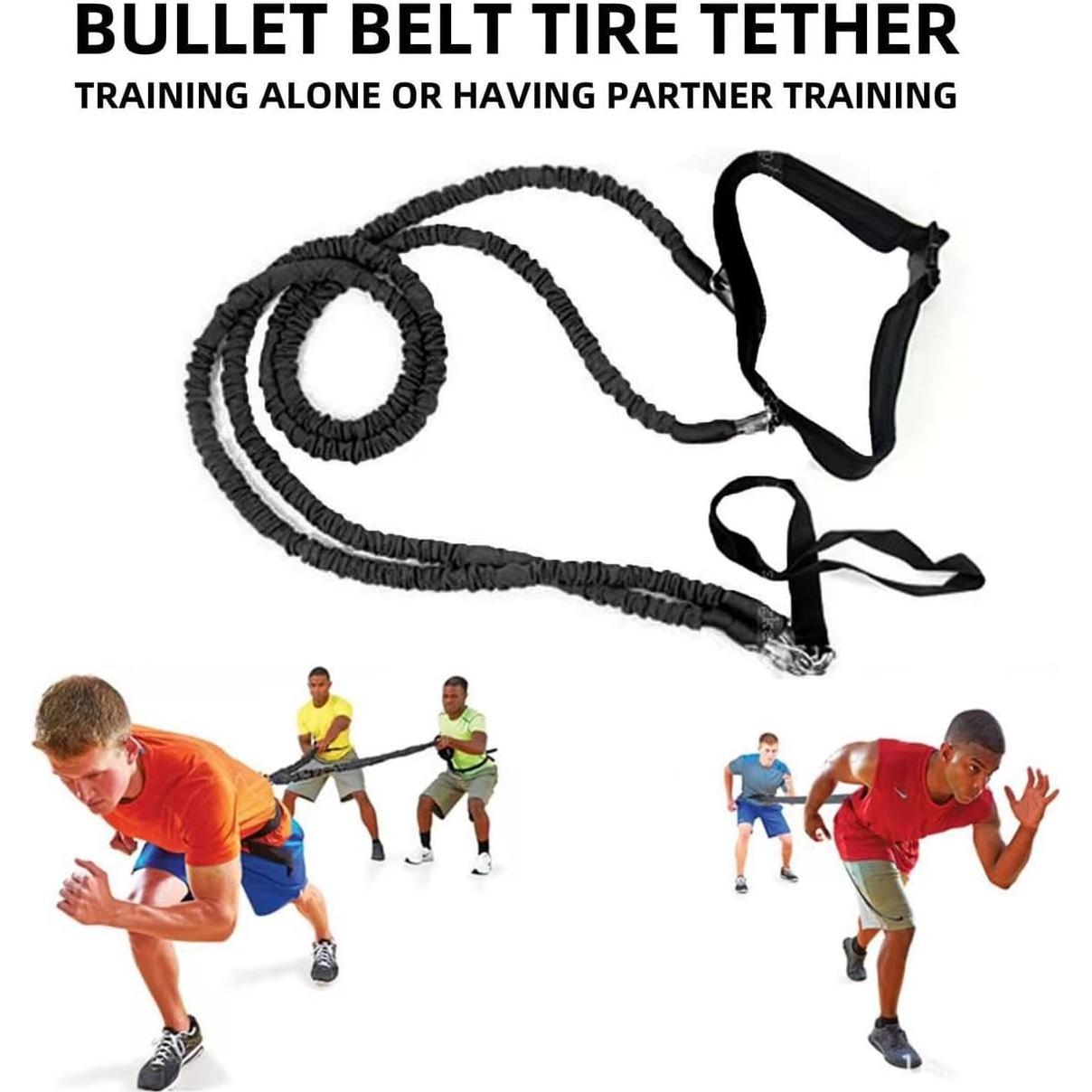 Conjunto de Entrenamiento de Velocidad OYINDIZ - Resistencia Bungee 2.44m