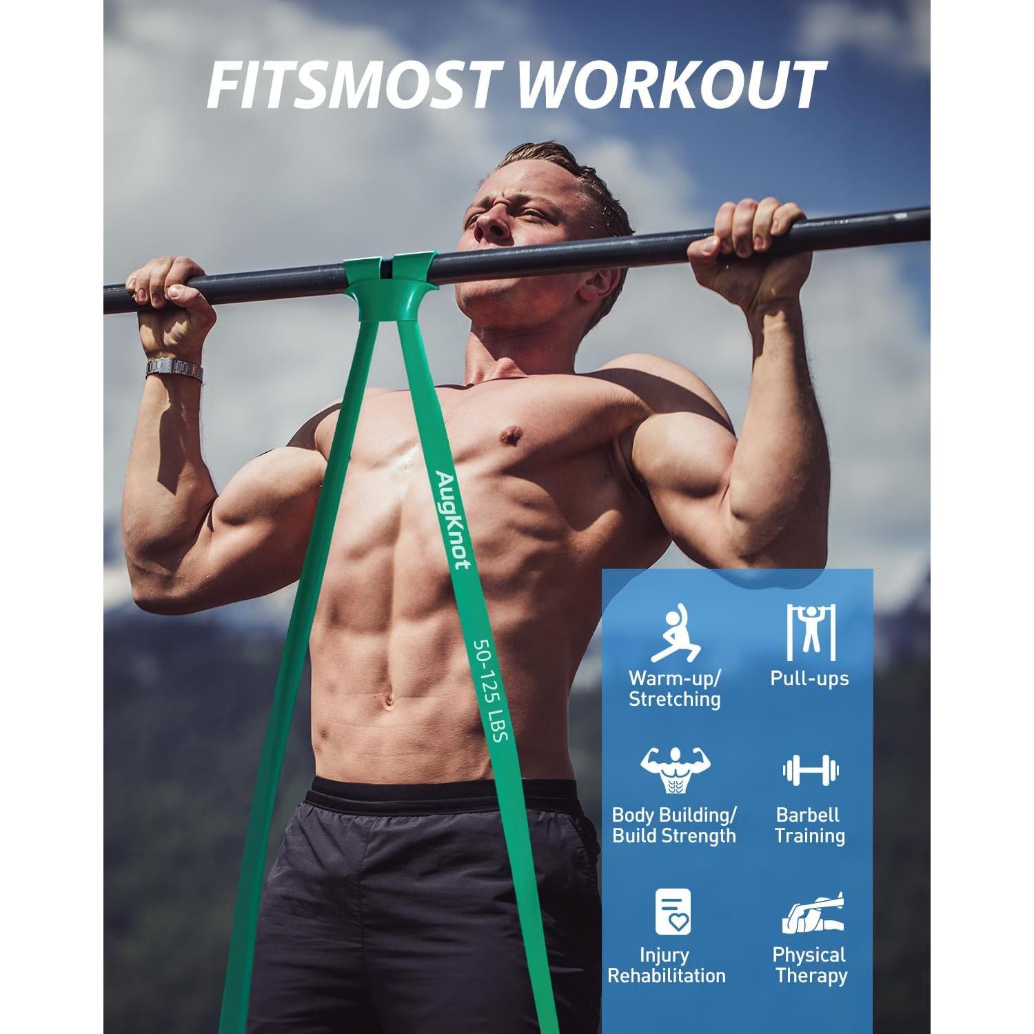 Bandas de Resistencia AugKnot TLD-1 - 5 Niveles de Silicona