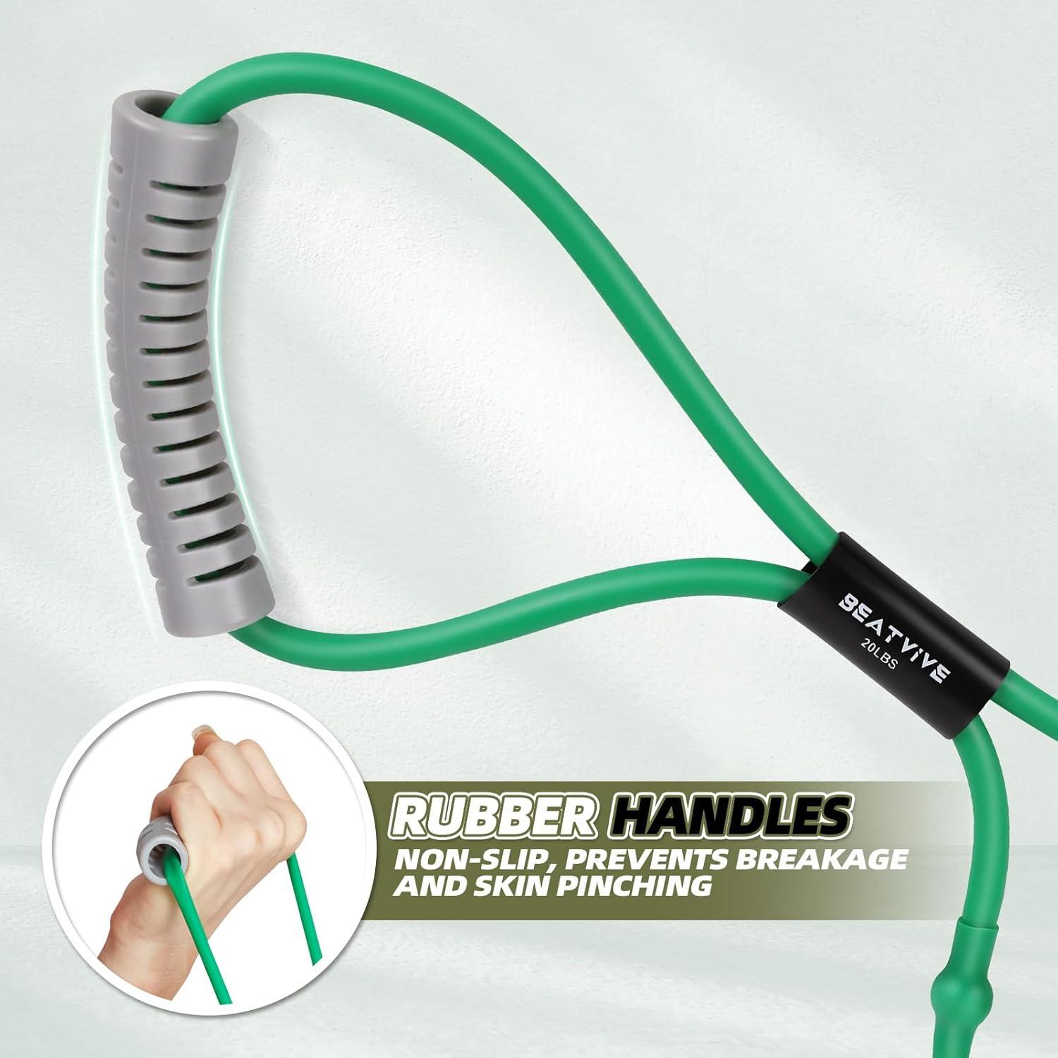 Banda de Resistencia Figura 8 Beatvive - 5 Niveles, Antideslizante