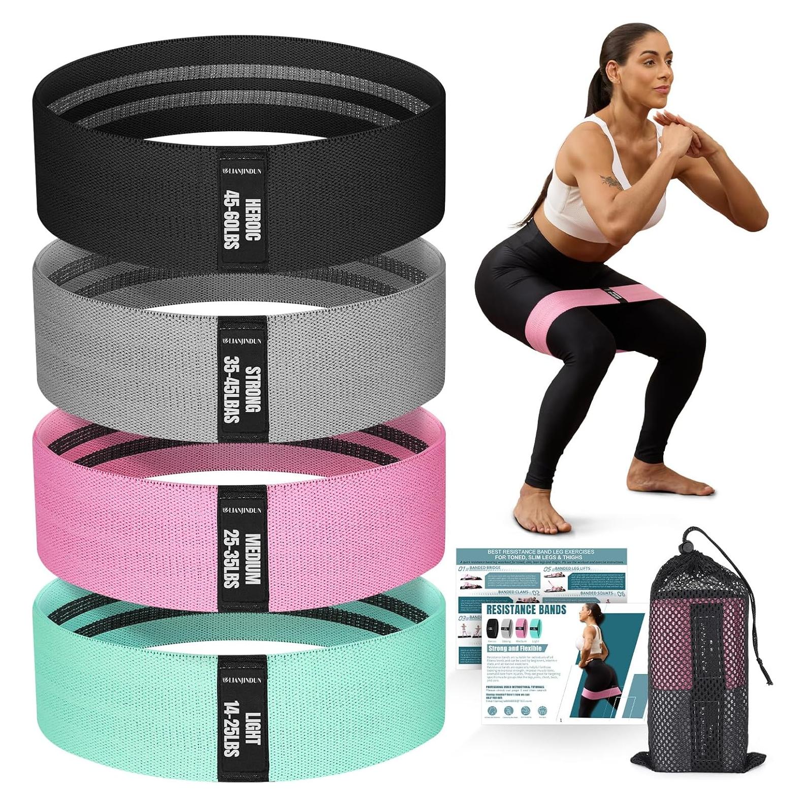 Set de Bandas de Resistencia Lianjindun - 4 Niveles para Ejercicio