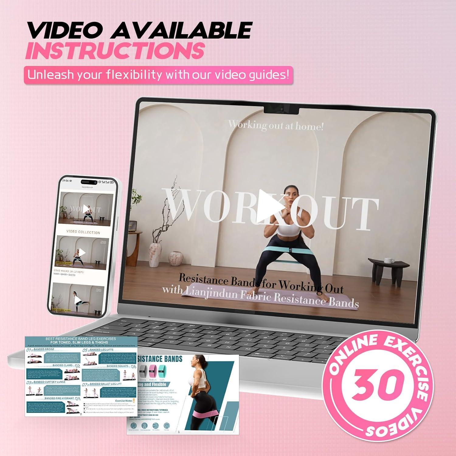 Set de Bandas de Resistencia Lianjindun - 4 Niveles para Ejercicio