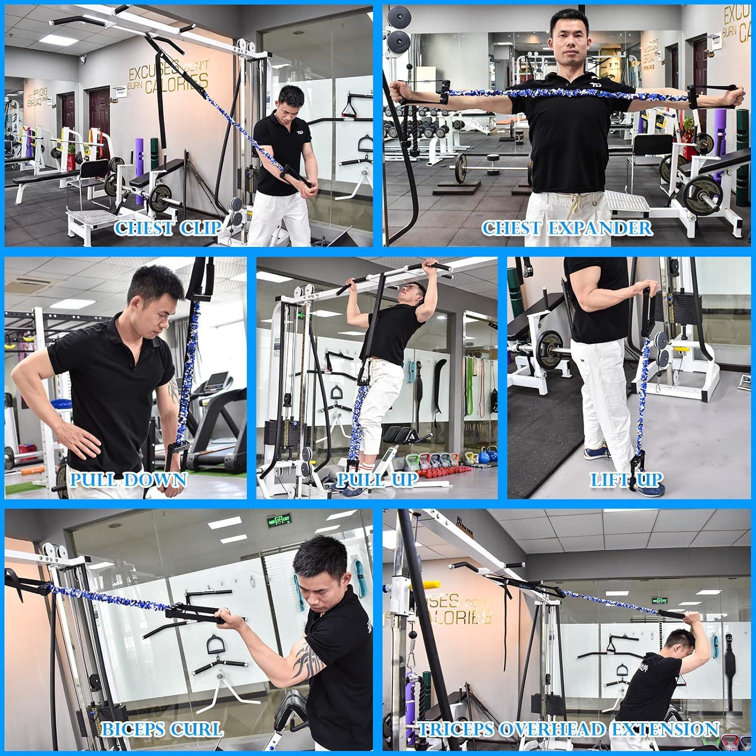 Bandas de Resistencia Brebebe 200 LB para Pull Up y Pecho