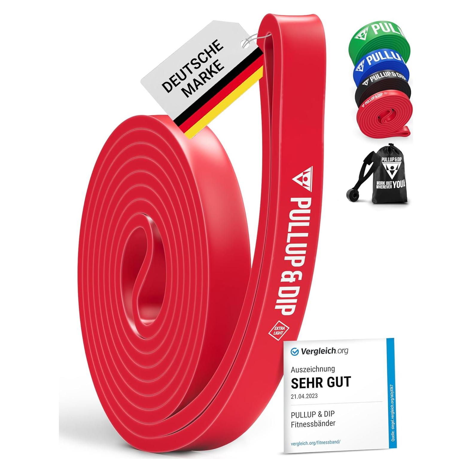 Banda de Resistencia Pullup & Dip Extra Ligera 4-12 kg