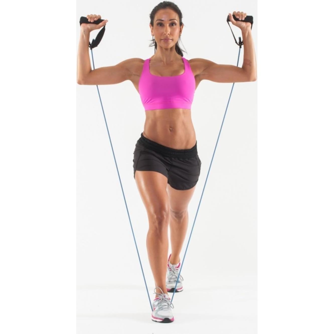 Conjunto 6 Bandas de Resistencia Black Mountain BMP 0.9-18.1 kg