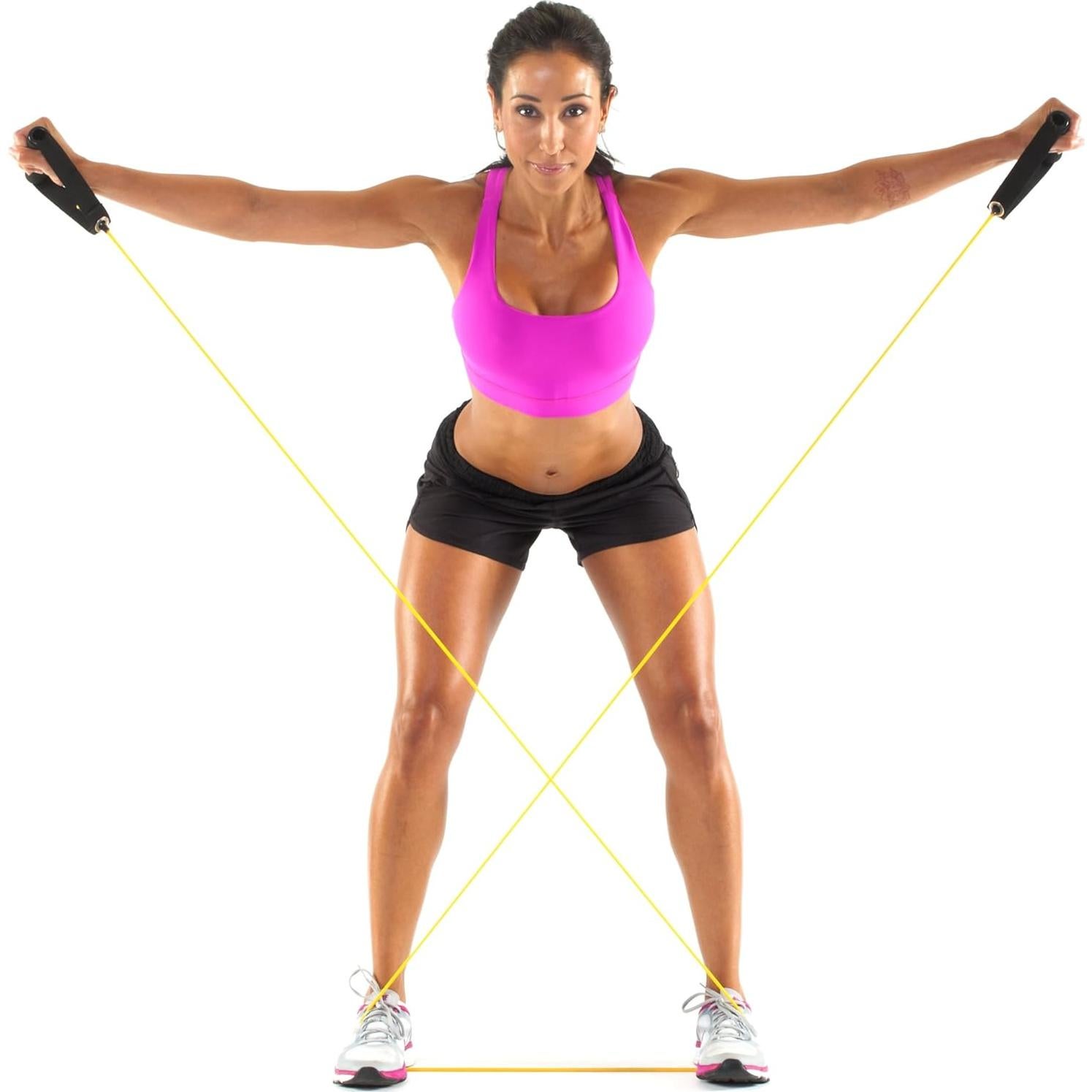 Conjunto 6 Bandas de Resistencia Black Mountain BMP 0.9-18.1 kg