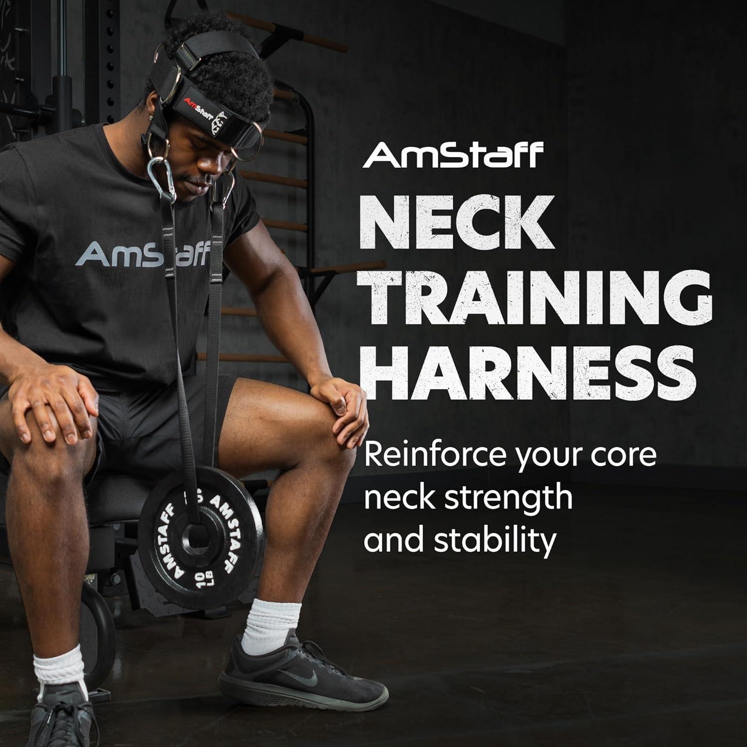 Arnés para Cuello AmStaff Fitness - Soporte y Entrenamiento