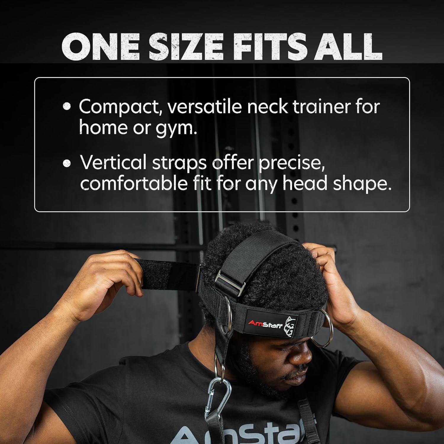 Arnés para Cuello AmStaff Fitness - Soporte y Entrenamiento