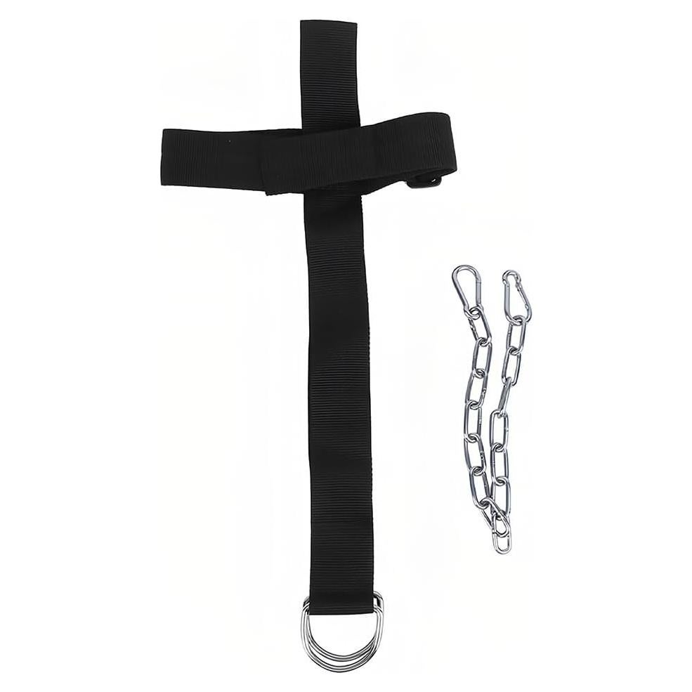 Arnés de Cuello Tiiyee para Entrenamiento de Fuerza - Nylon Ajustable