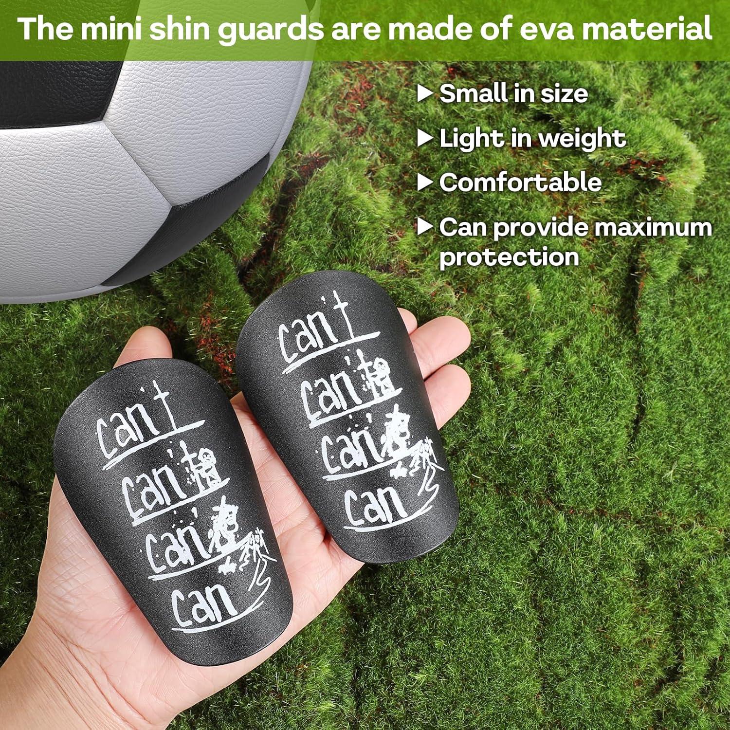 Mini Espinilleras Ymapinc 10x6 cm para Fútbol y Deportes