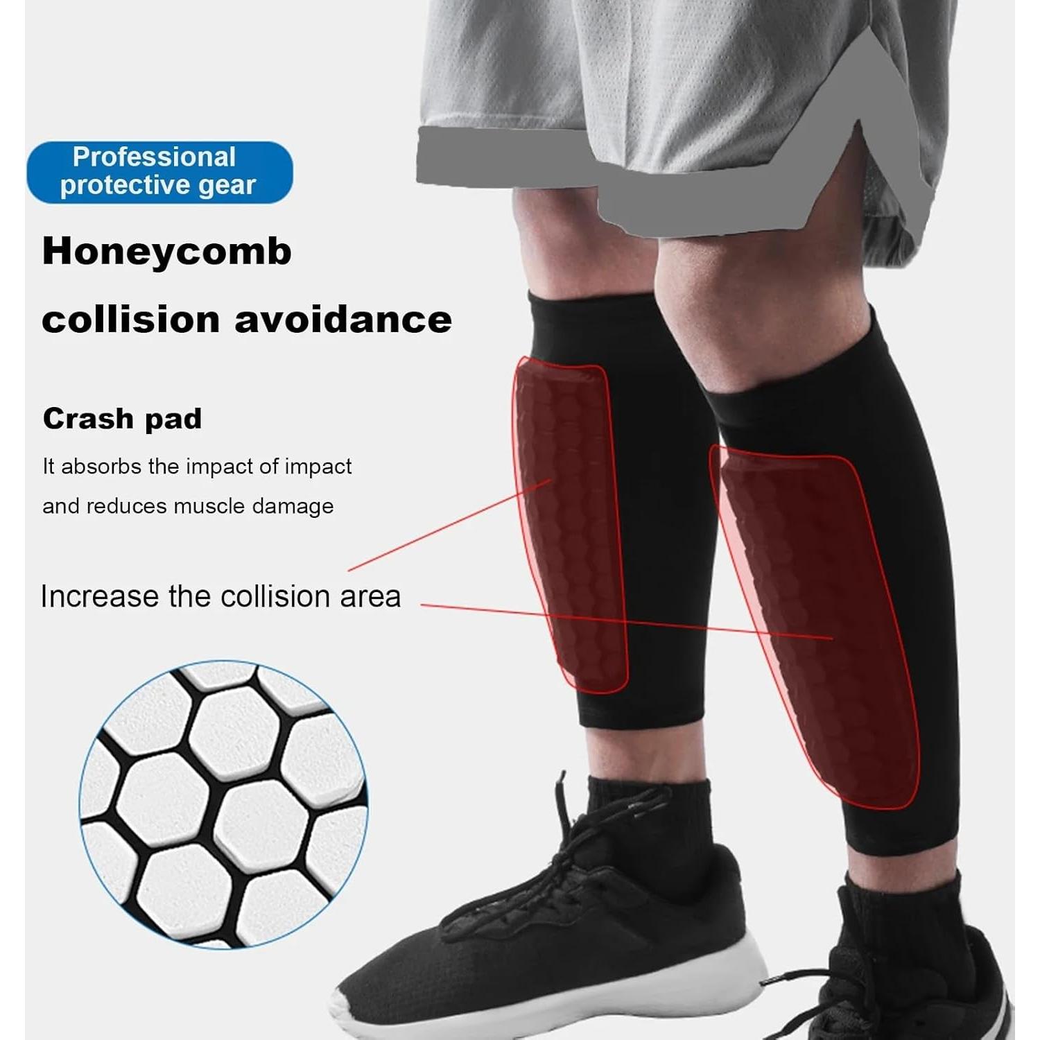 Espinilleras de Fútbol Cialoss Hutui para Niños y Adultos