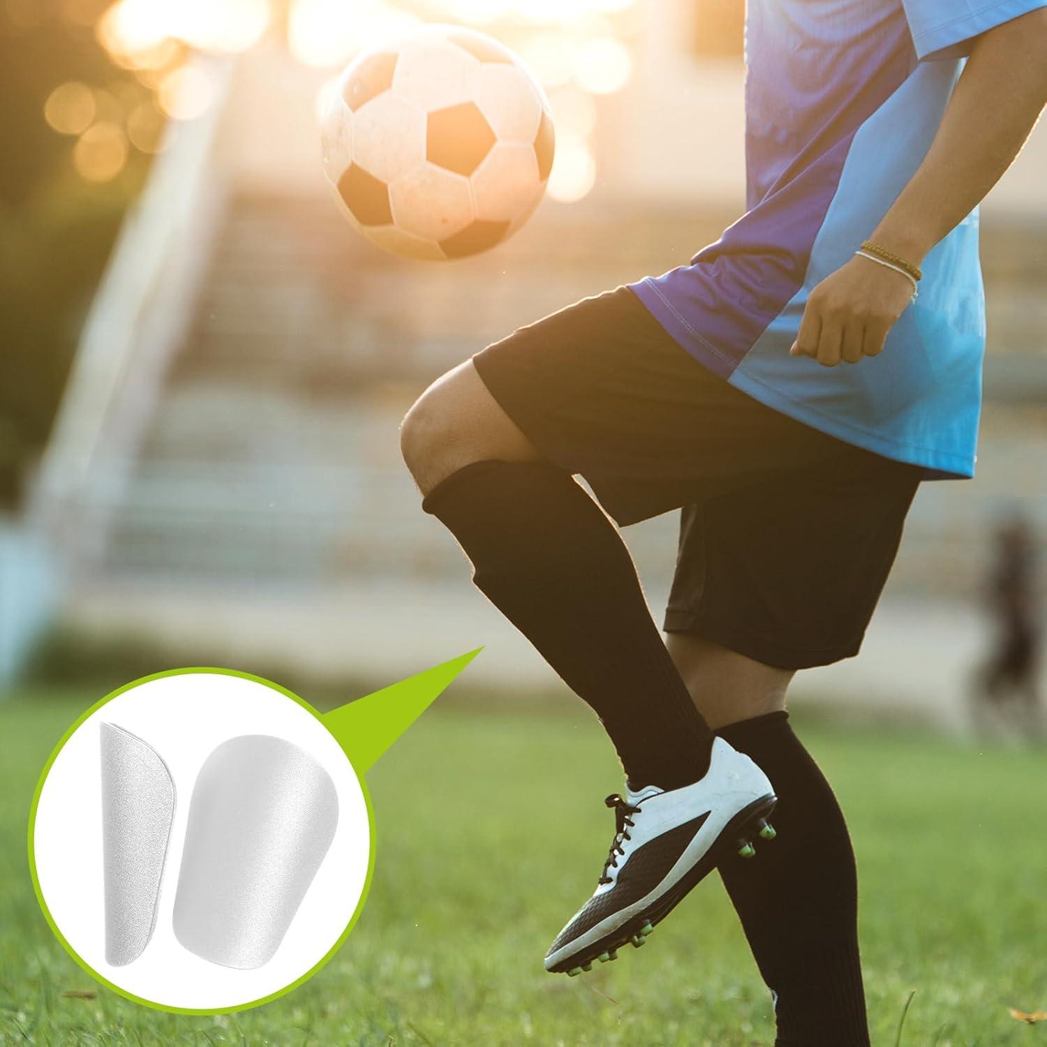 2 Pares de Espinilleras FdcZeyxior Extra Pequeñas 8x5cm