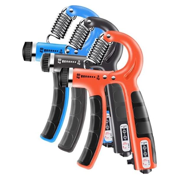 Entrenador de Fuerza de Agarre Genérico con Contador 5-60 KG