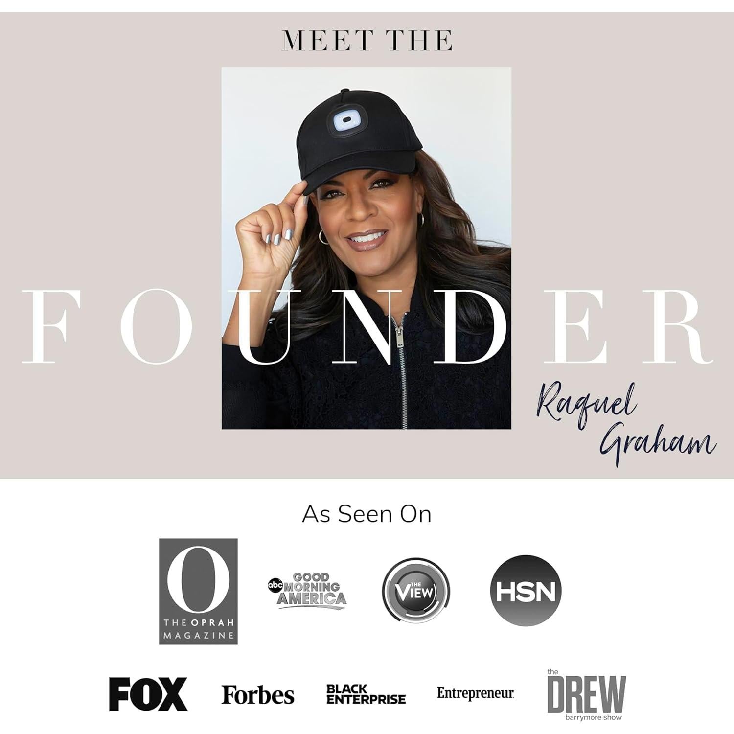 Diadema LED Head Lightz - Linterna Recargable Unisex Gris