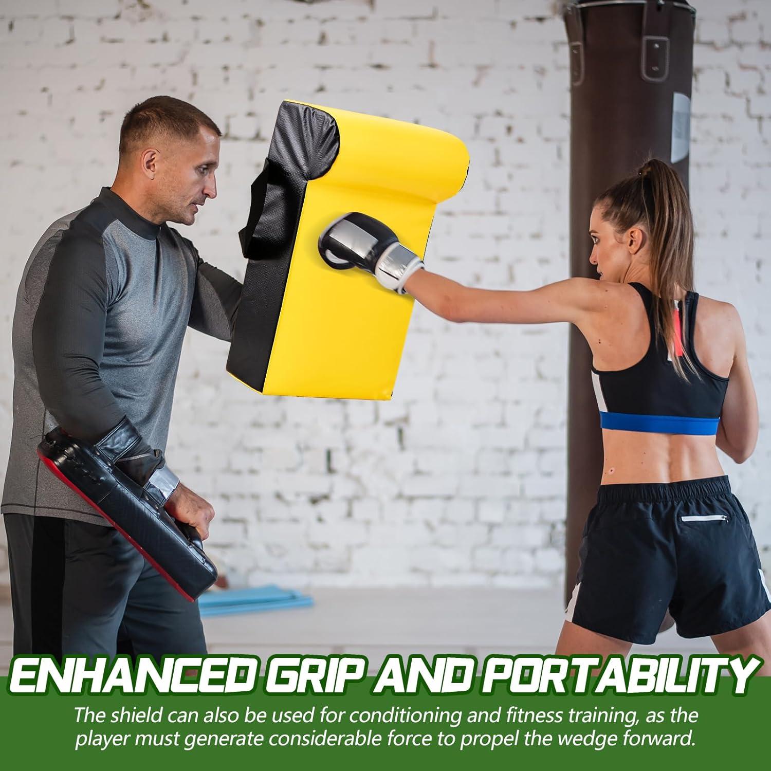 Escudo de Tackling de Fútbol Seenelling 61x33 cm Amarillo